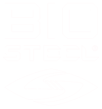 Biosteel logo white